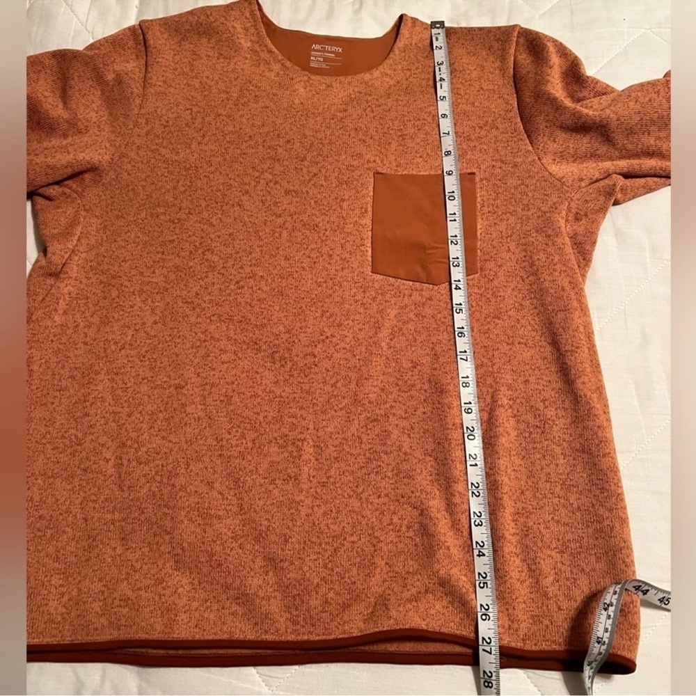 Arc’teryx Women’s Covert Pull Over Sweater, XL, Orange - Picture 7 of 8